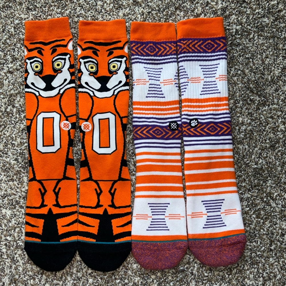 Stance Clemson socks bundle L